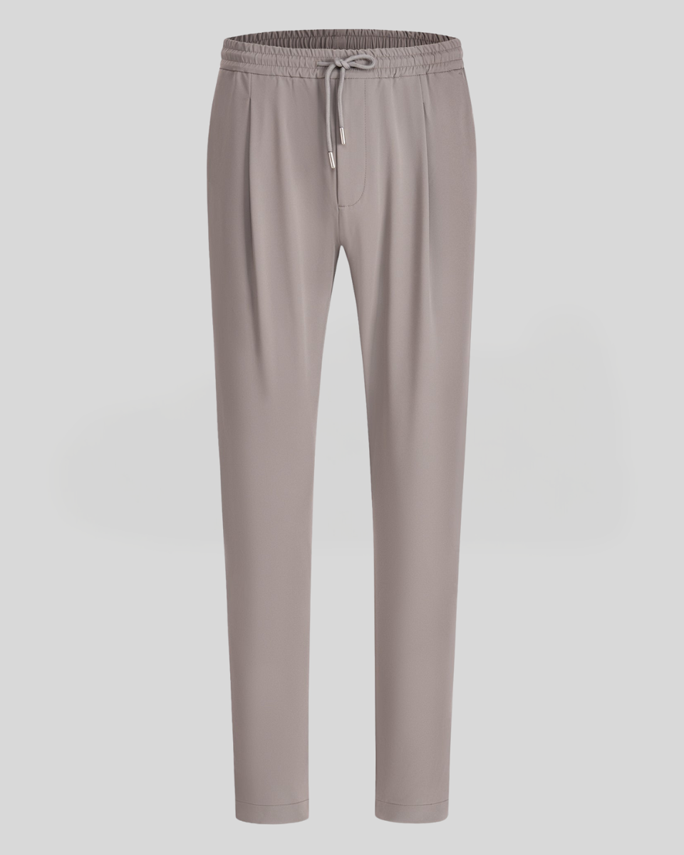 Casual Tech Pants - Brown / Grey