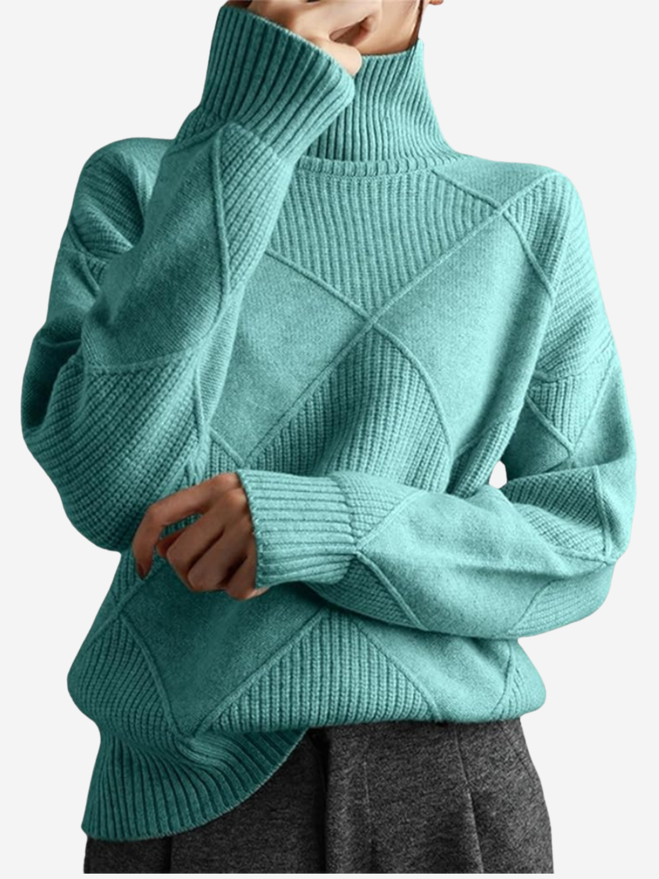 Dahlberg™ | Luksuriös Turtleneck Tröja