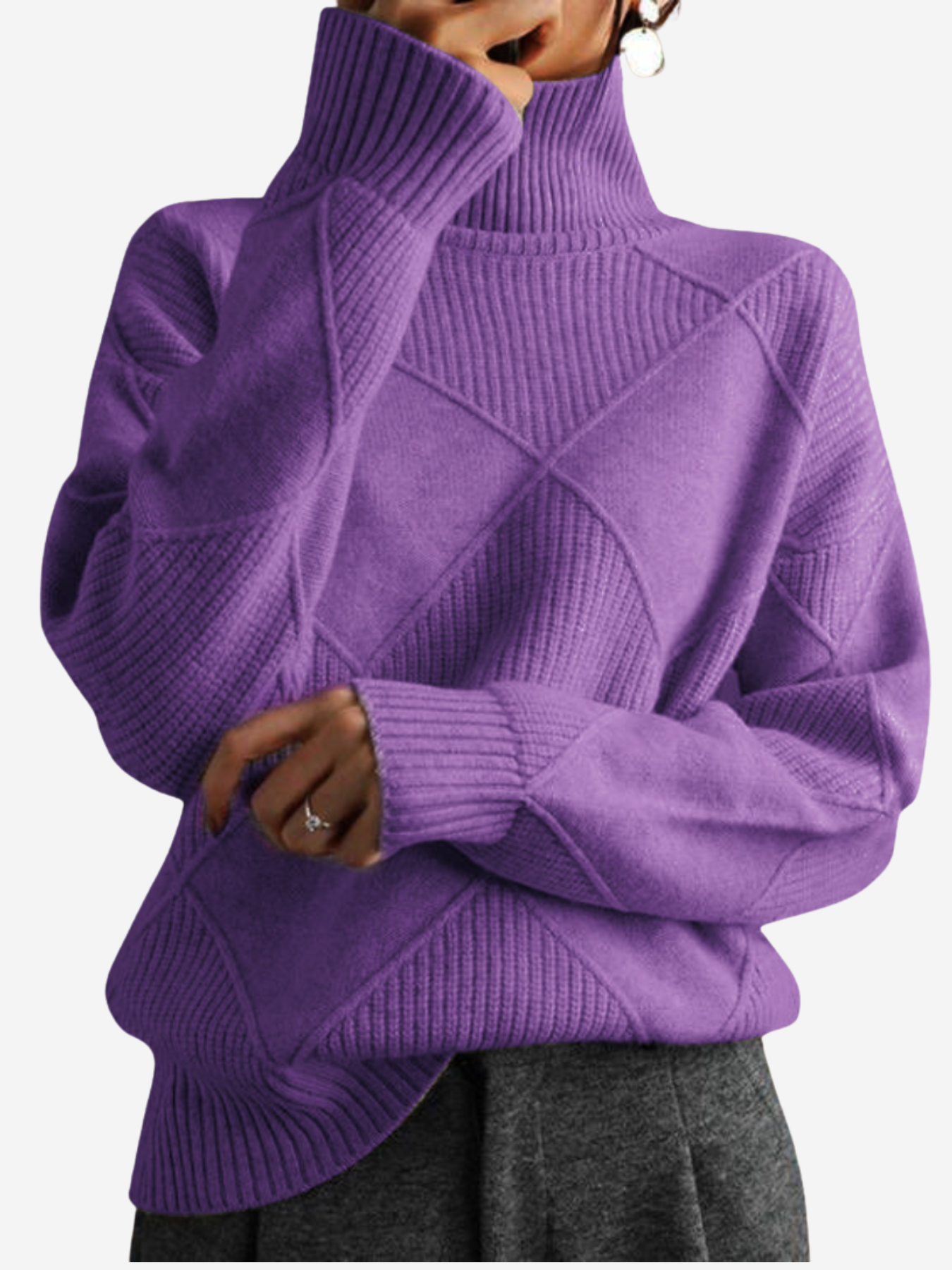 Dahlberg™ | Luksuriös Turtleneck Tröja