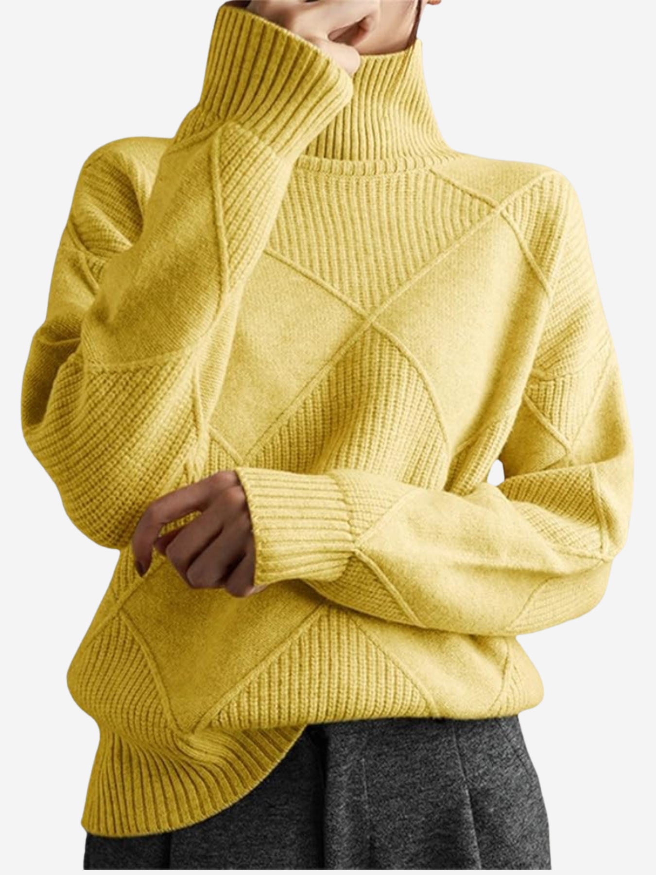 Dahlberg™ | Luksuriös Turtleneck Tröja