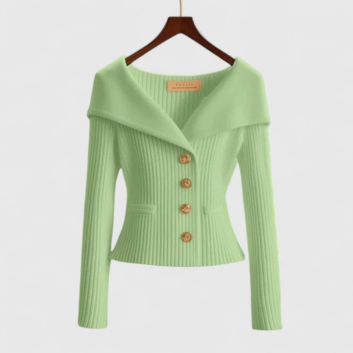 Dahlberg™ | Elegant Stickad Jacka