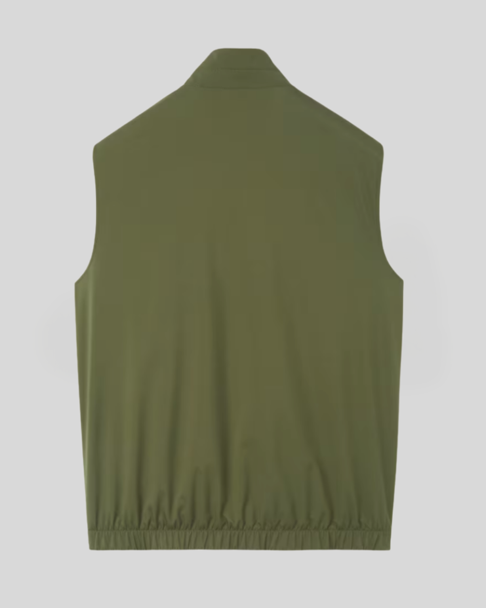 TECH GILET FOREST GREEN