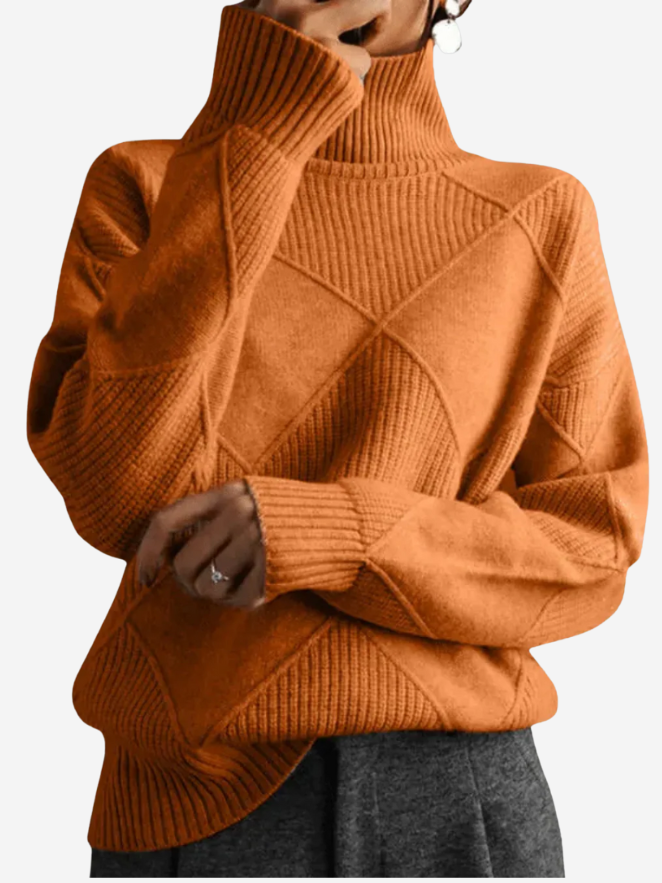 Dahlberg™ | Luksuriös Turtleneck Tröja