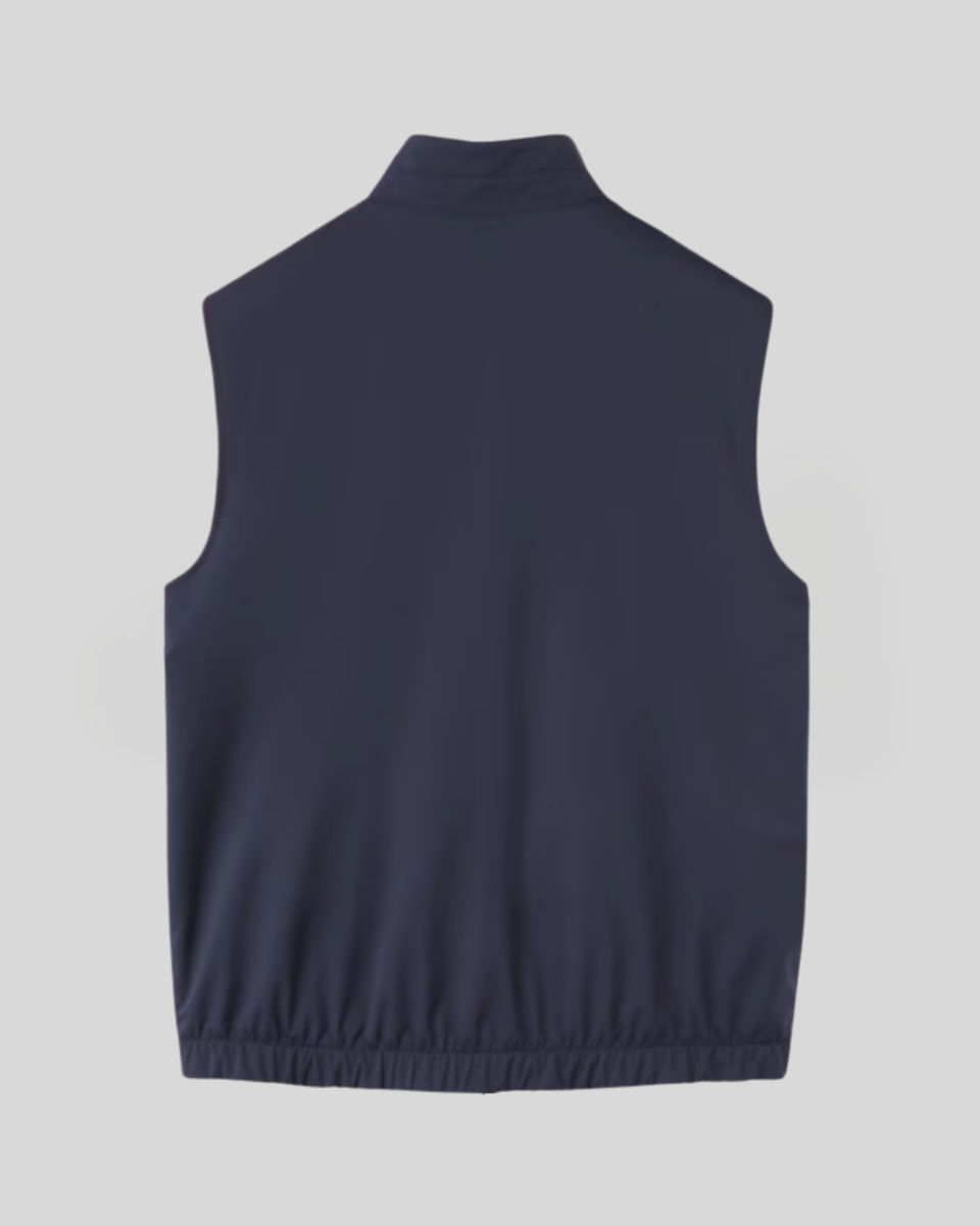 REVERSIBLE TECH GILET NAVY