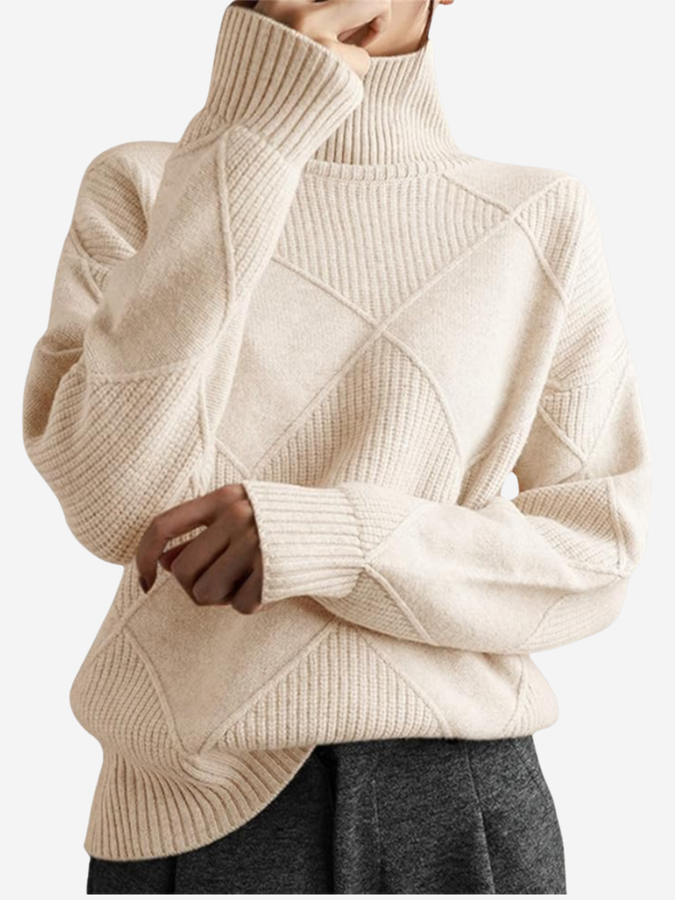 Dahlberg™ | Luksuriös Turtleneck Tröja