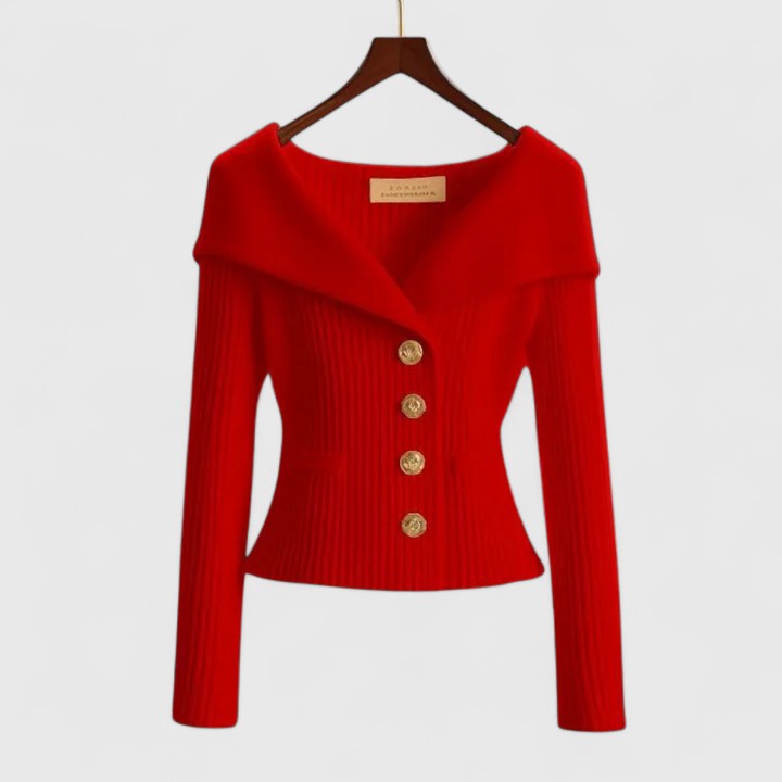Dahlberg™ | Elegant Stickad Jacka
