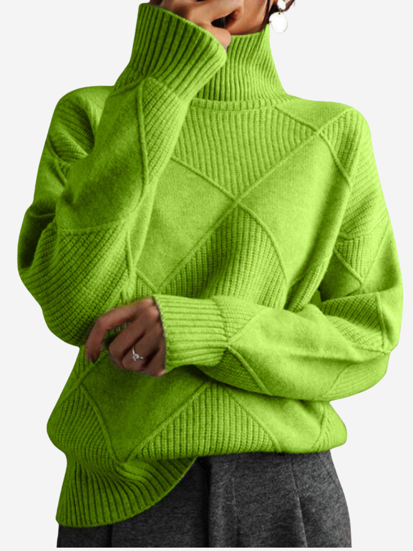 Dahlberg™ | Luksuriös Turtleneck Tröja