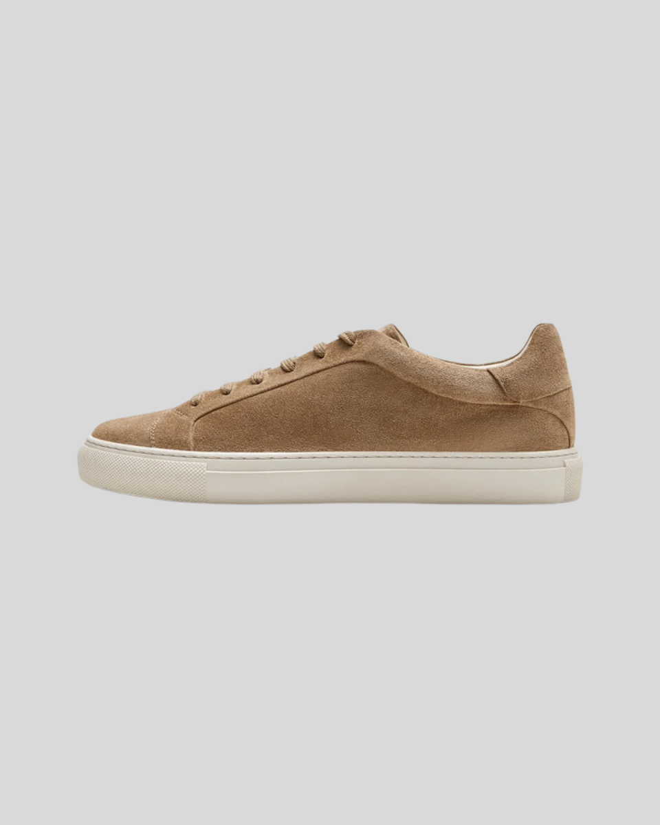Dubois™| Sneakers Oxford en Cuir Kaki