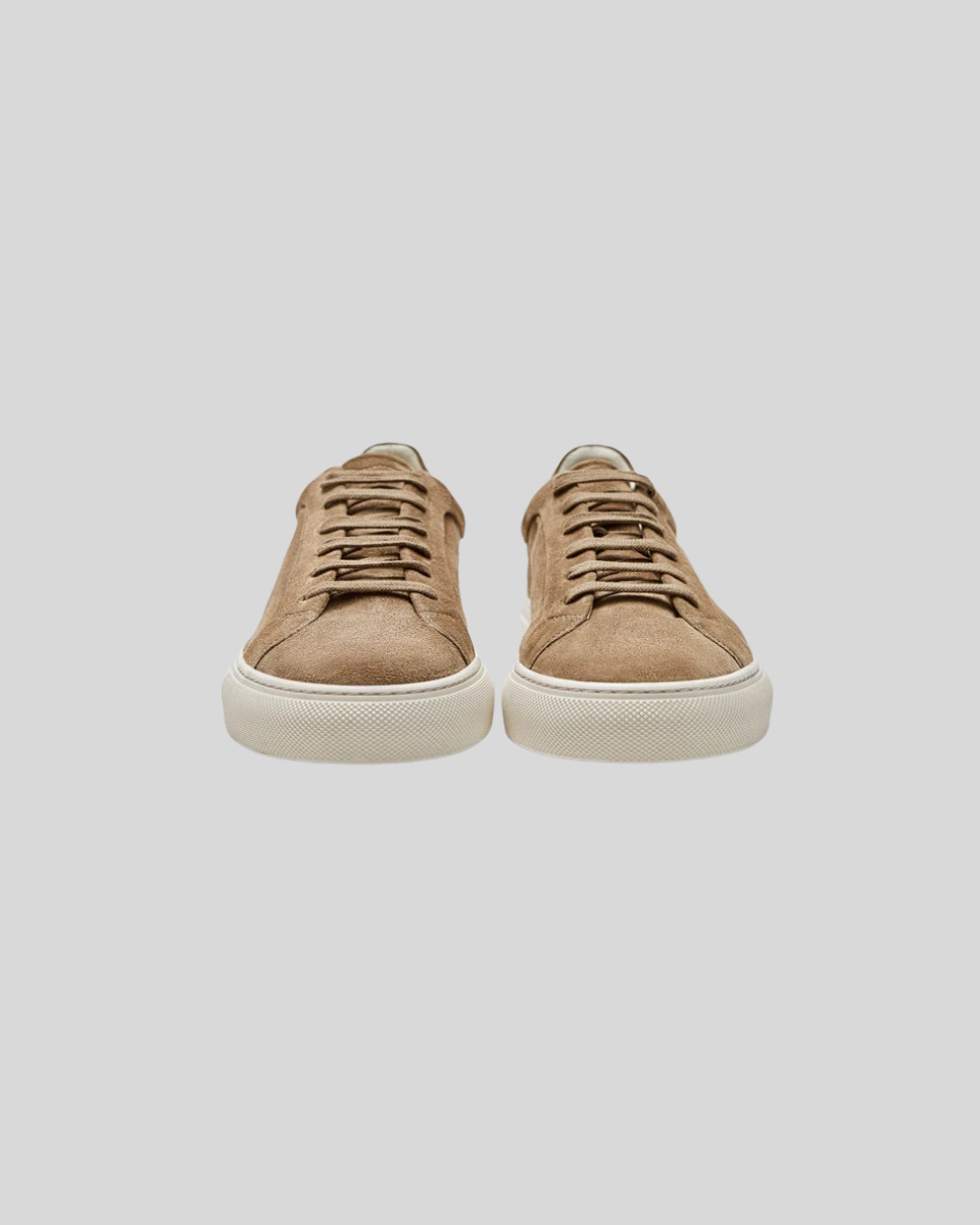 Dubois™| Sneakers Oxford en Cuir Kaki