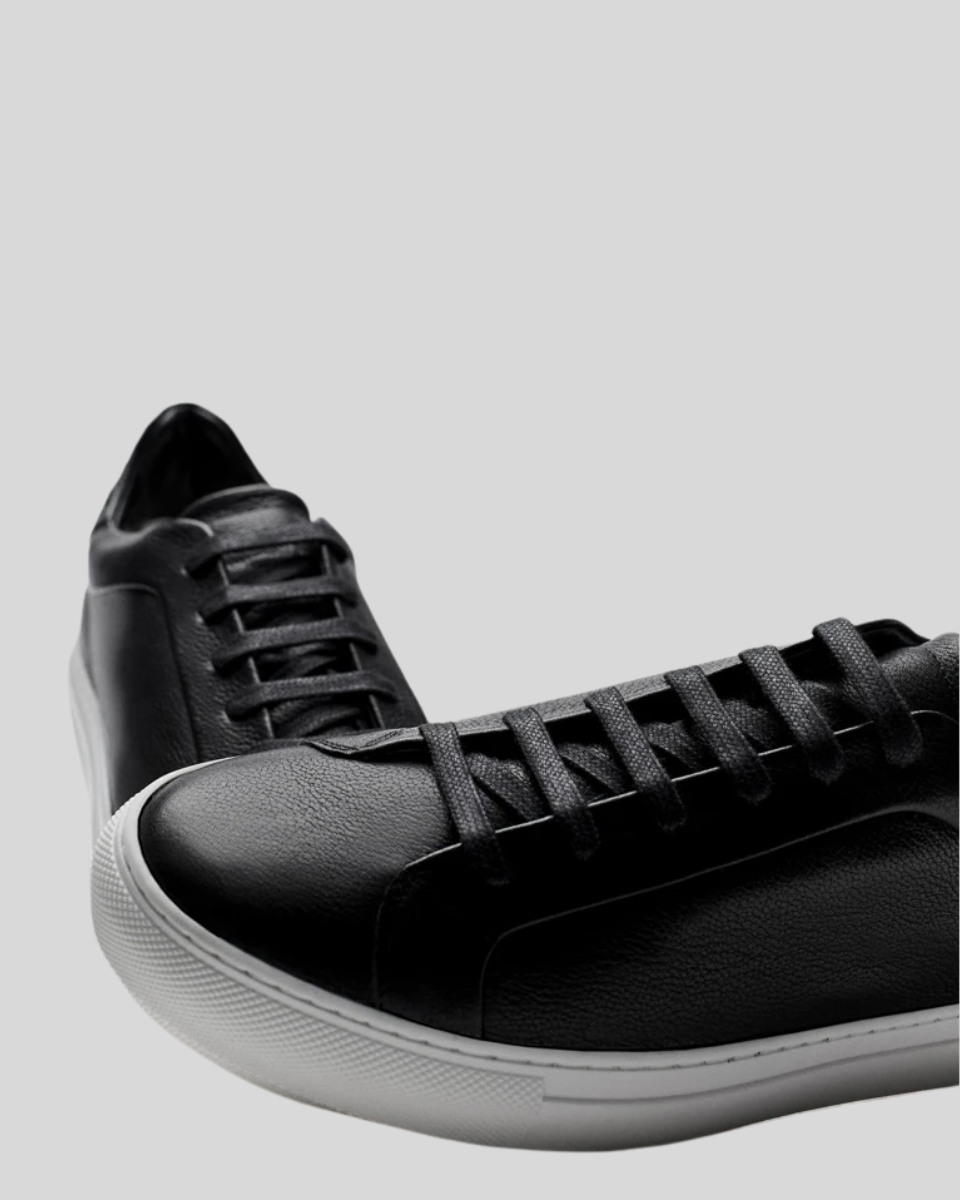 Dubois™| Sneakers Oxford en Cuir Noir