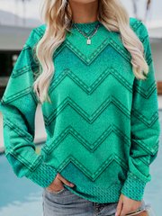 Dahlberg™ | Geometrisk Kashmir-Sweatshirt