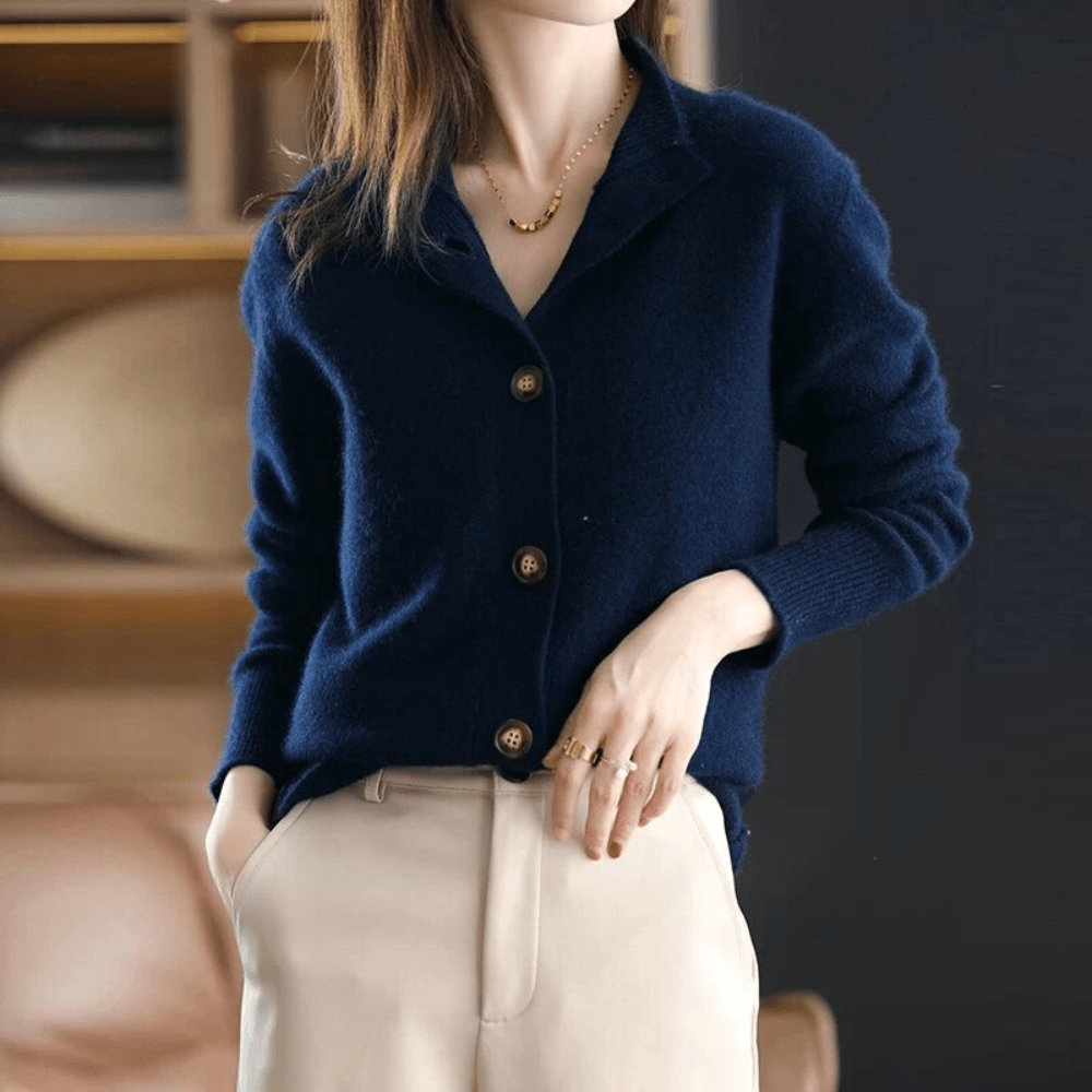 Dahlberg™ | Stickad Cashmere-Väst