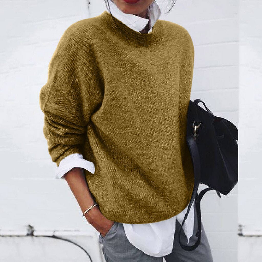 Dahlberg™ | Mjuk oversized tröja med rund hals