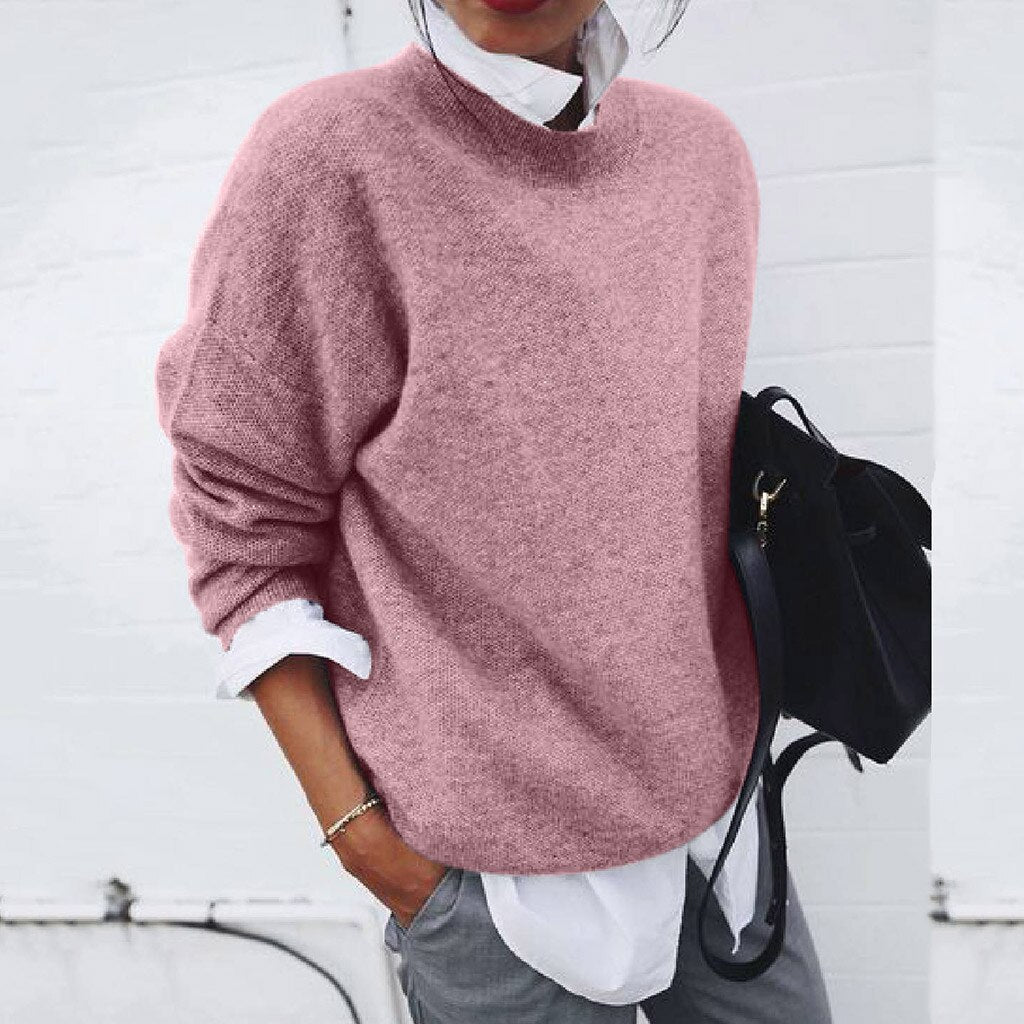 Dahlberg™ | Mjuk oversized tröja med rund hals