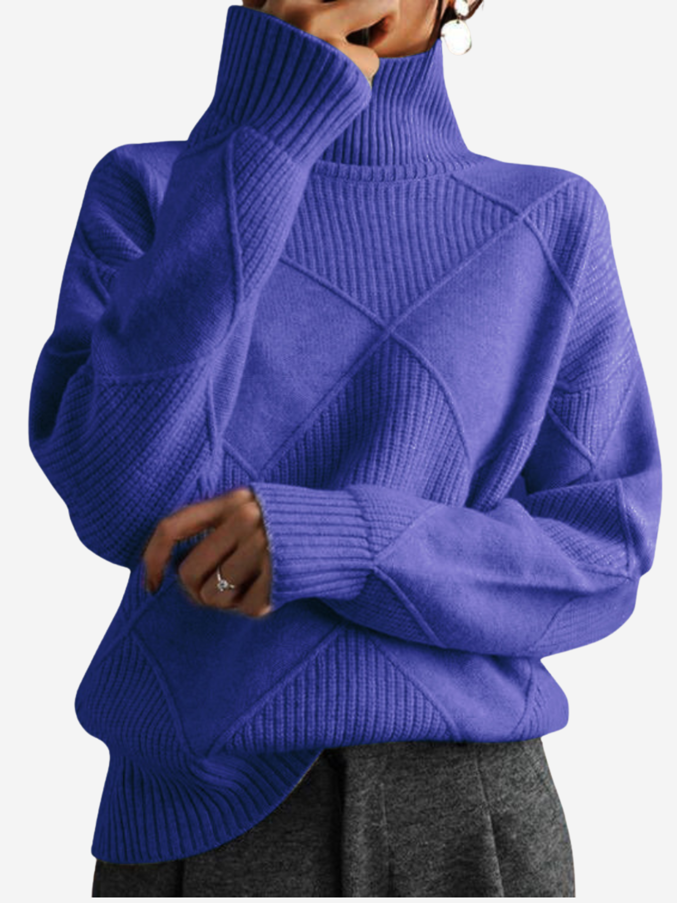 Dahlberg™ | Luksuriös Turtleneck Tröja