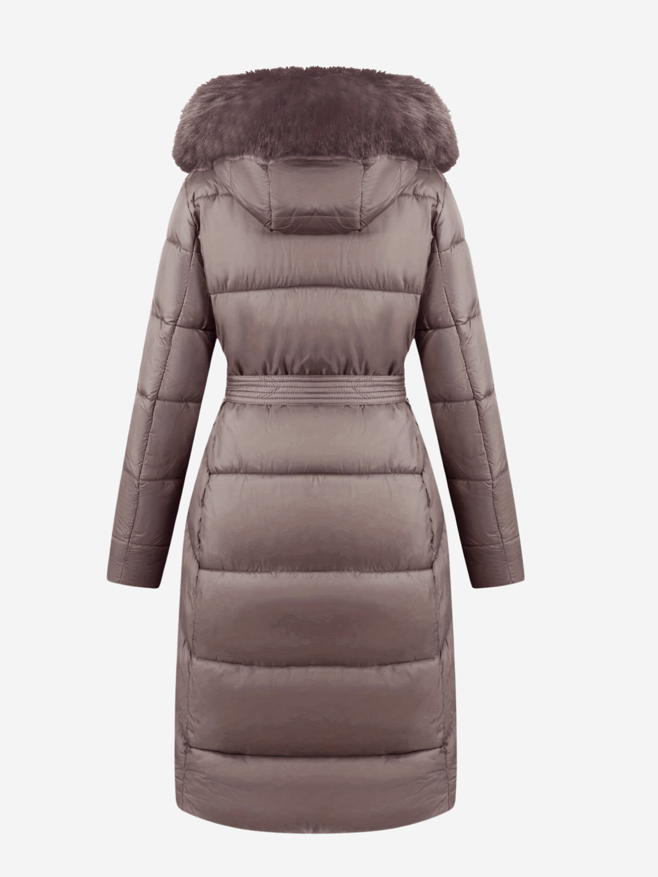 Dahlberg™ | Lång Pufferjacka Med Skärp