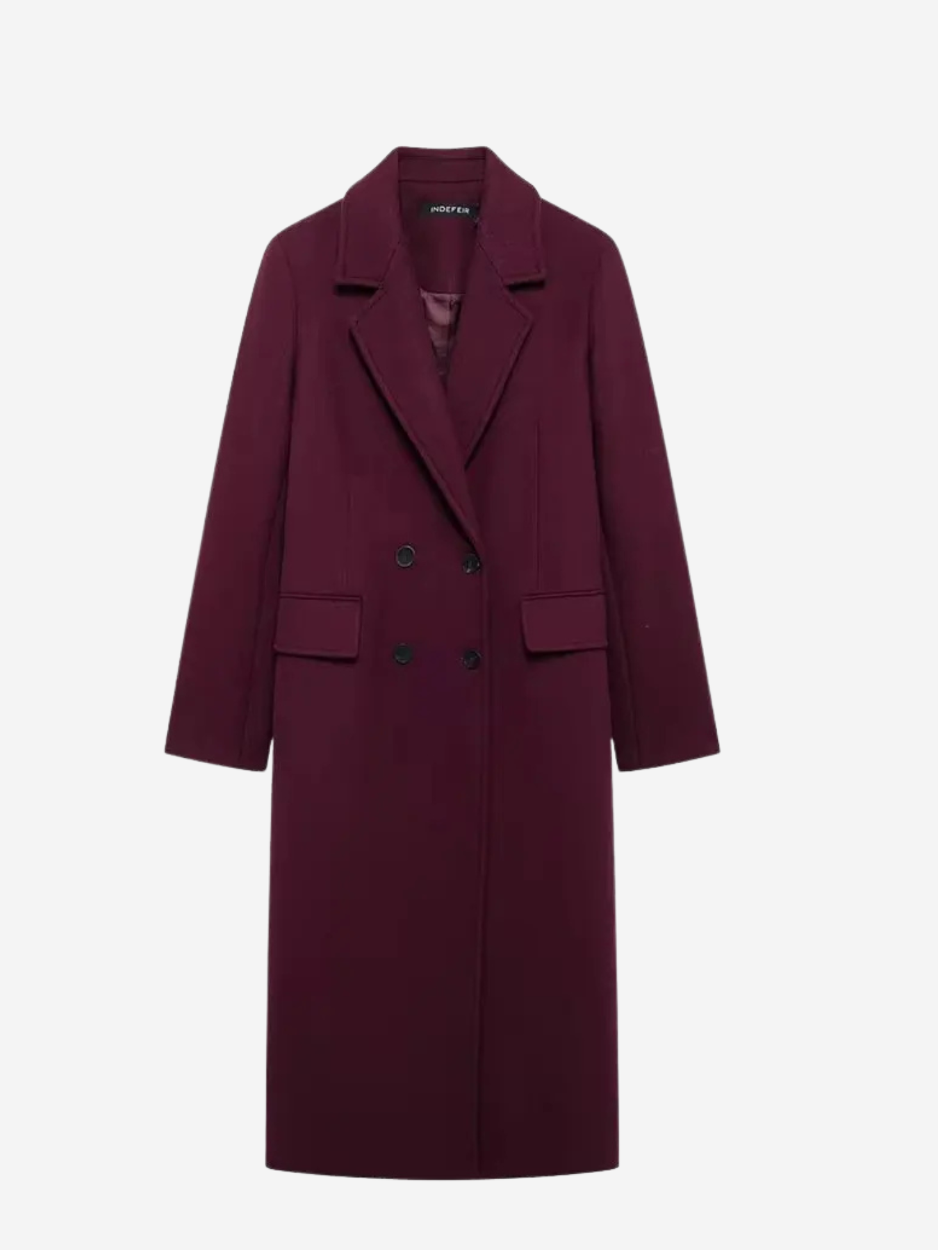 Dahlberg™ | Kvinnors Mode Vinröd Ullrock