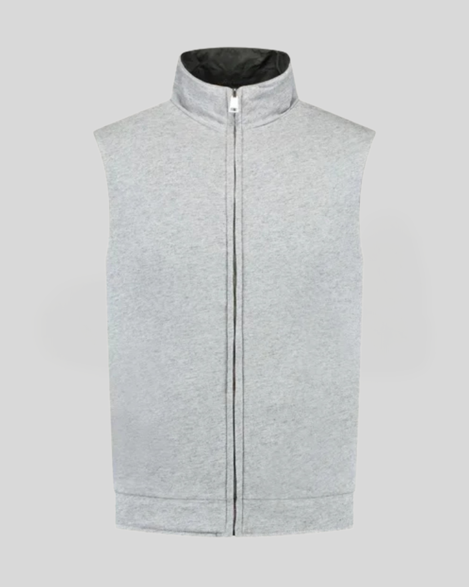 REVERSIBLE TECH GILET BLACK