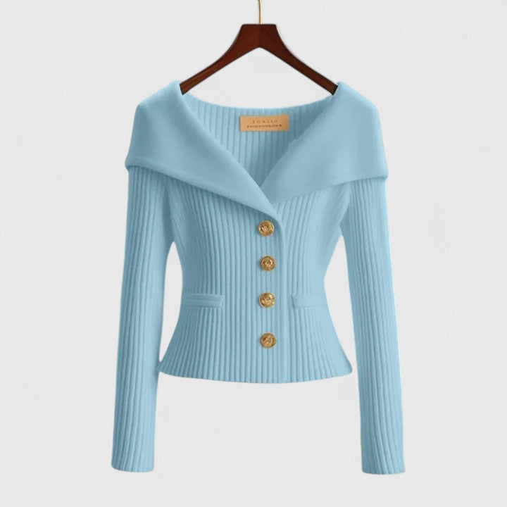 Dahlberg™ | Elegant Stickad Jacka