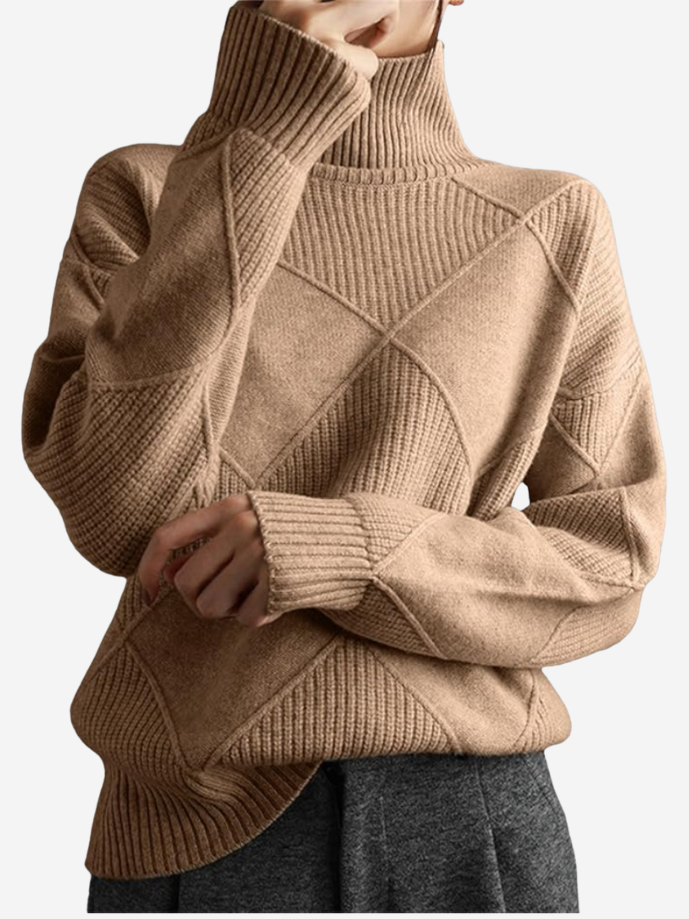 Dahlberg™ | Luksuriös Turtleneck Tröja