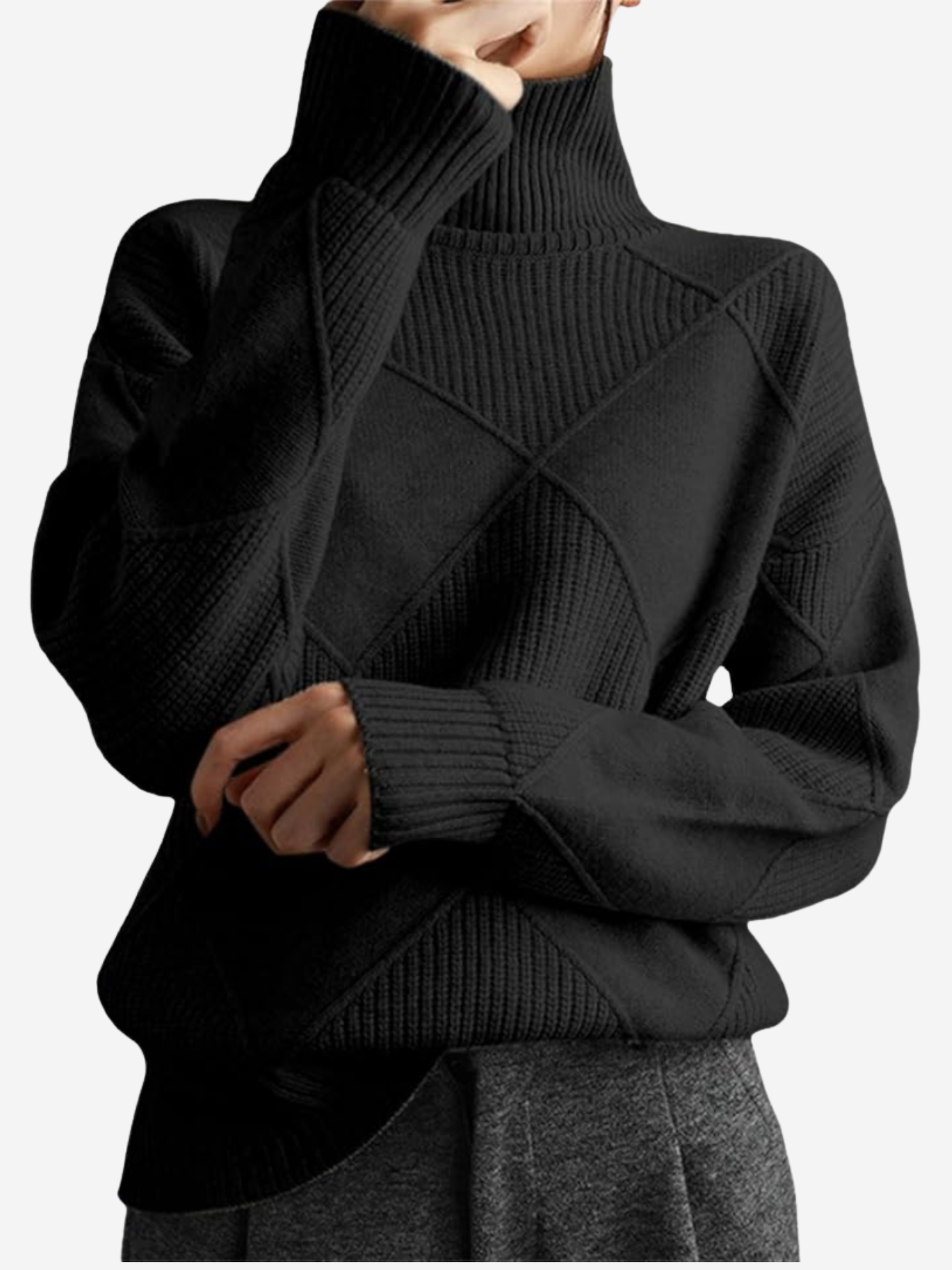 Dahlberg™ | Luksuriös Turtleneck Tröja