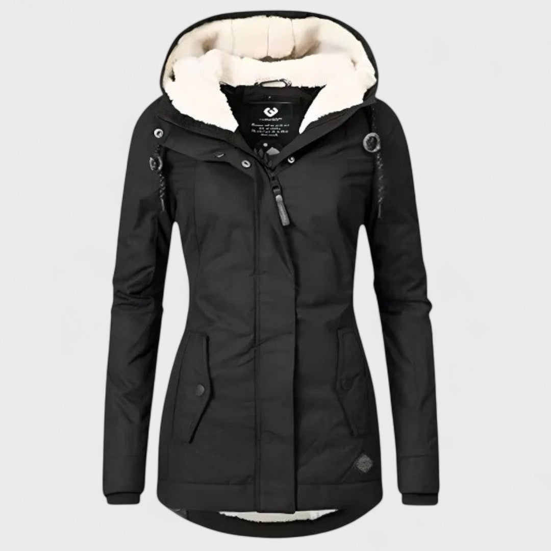 Klara™ | Varm vinterjacka med huva