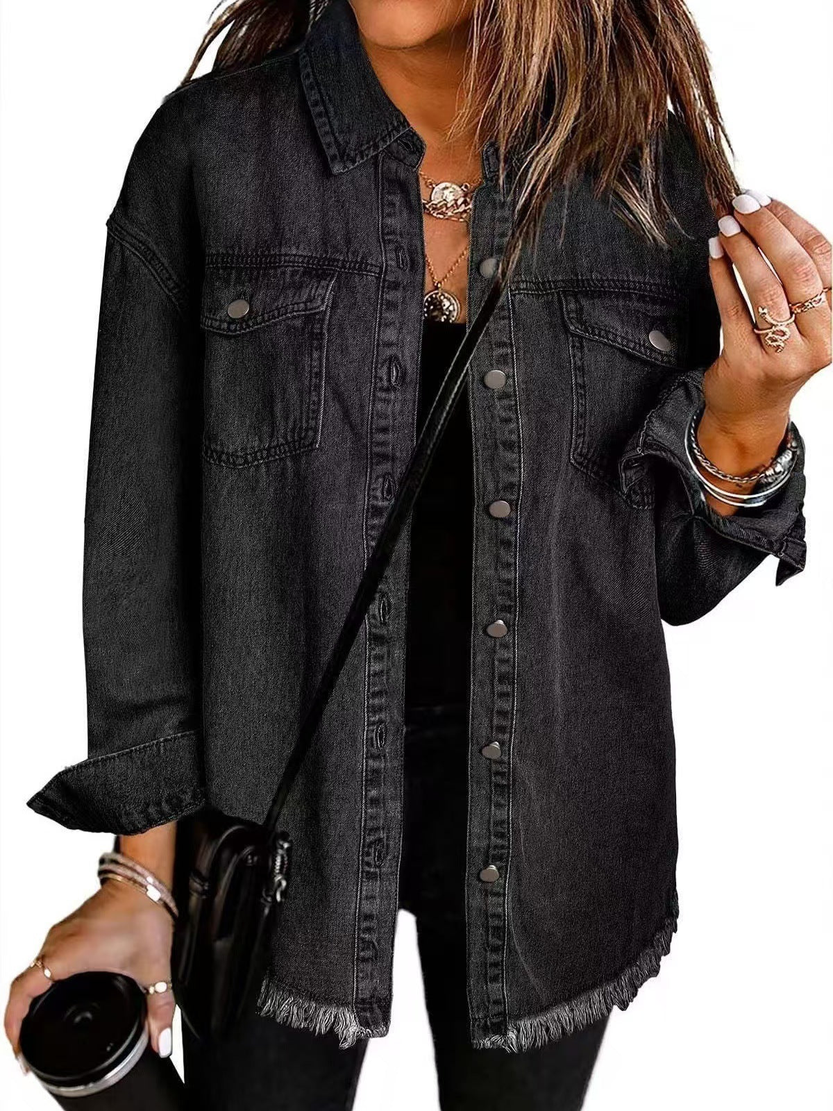 Dahlberg™ | Jeansjacka med knappar