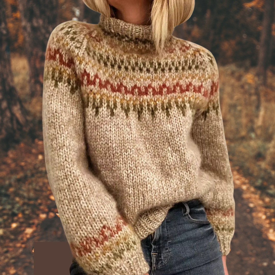 Dahlberg™ | Dam Nordic Stickad Tröja