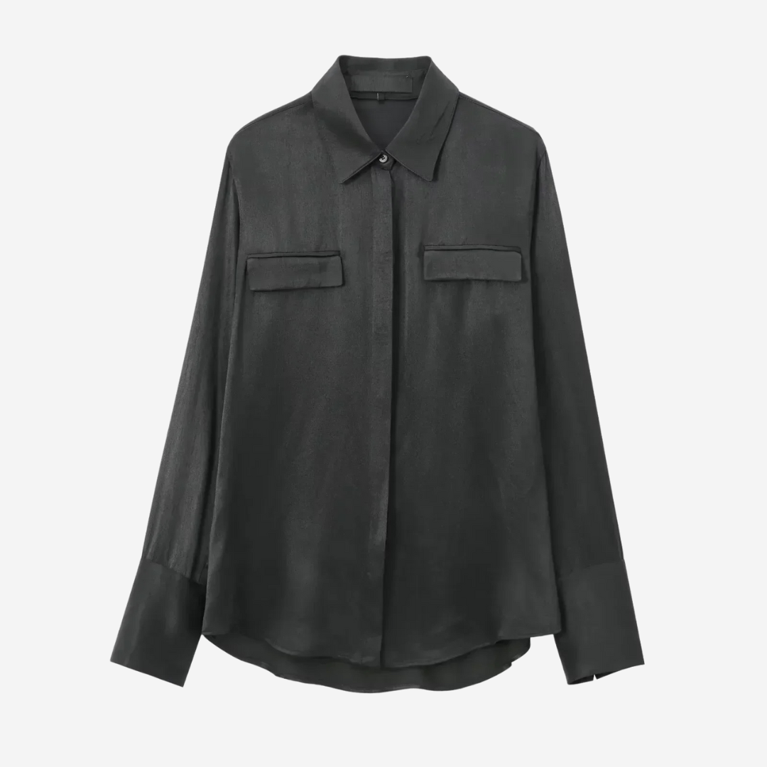 Dahlberg™| Silkeslook skjorta